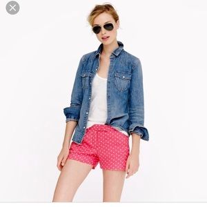 NWT J.Crew linen shorts